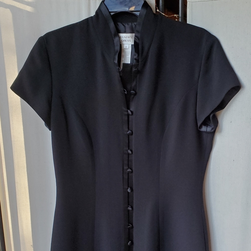 😍 Jones New York Black, Asian Inspired Dress